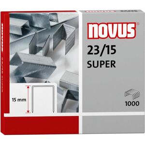 Novus, Attaches, 23/15 SUPER paquet d'agrafes 1000agrafes (1000x) - Publicité Novus, Attaches, 23/15 SUPER paquet d'agrafes 1000agrafes (1000x) - Publicité
