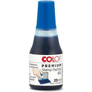 Colop, Tampon encreur, Encre pour tampons 801, 25 ml, bleu - Publicité Colop, Tampon encreur, Encre pour tampons 801, 25 ml, bleu - Publicité