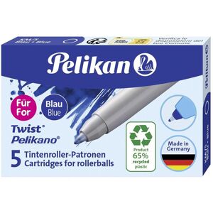Pelikan Cartouche de rechange + encrier, Cartouche d'encre Eco 5ST bleu (Bleu, 0.30 mm, 5 pcs) - Publicité Pelikan Cartouche de rechange + encrier, Cartouche d'encre Eco 5ST bleu (Bleu, 0.30 mm, 5 pcs) - Publicité