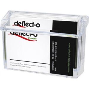 Deflecto, Porte-cartes, Étui pour cartes de visite "Slimline - Publicité Deflecto, Porte-cartes, Étui pour cartes de visite "Slimline - Publicité