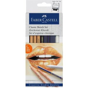 Faber-Castell, Crayon à papier + critérium, Classiques (3 mm, 2B, 1x) - Publicité Faber-Castell, Crayon à papier + critérium, Classiques (3 mm, 2B, 1x) - Publicité