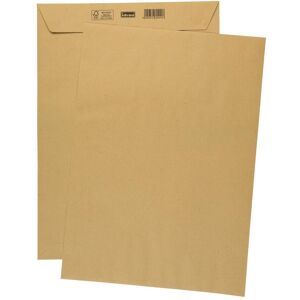 Idena, Pochette d'expédition + enveloppe à bulles, VT B4 marron 90g 10er hk o.F. FSC-Rec (10 pcs) - Publicité Idena, Pochette d'expédition + enveloppe à bulles, VT B4 marron 90g 10er hk o.F. FSC-Rec (10 pcs) - Publicité
