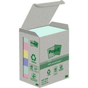 Post-it, Notes adhésives, Recyclage (51 x 38 mm) - Publicité Post-it, Notes adhésives, Recyclage (51 x 38 mm) - Publicité