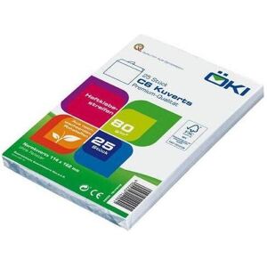 Office, Enveloppes, Enveloppe 80 g Hf, C6, blanche, 25 pièces (25x) - Publicité Office, Enveloppes, Enveloppe 80 g Hf, C6, blanche, 25 pièces (25x) - Publicité