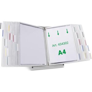 Tarifold, Panneau d'information, Système de plaques pochettes 434302 DIN A4 blanc avec 30 plaques pochettes - Publicité Tarifold, Panneau d'information, Système de plaques pochettes 434302 DIN A4 blanc avec 30 plaques pochettes - Publicité