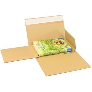 Transpak, Emballage + boîte d'expédition, Emballage de livre Drehfix SK closure Dimensions 260x185x10-70mm Qualité 1.20 B B5 brun convient (50 pcs) - Publicité Transpak, Emballage + boîte d'expédition, Emballage de livre Drehfix SK closure Dimensions 260x185x10-70mm Qualité 1.20 B B5 brun convient (50 pcs) - Publicité