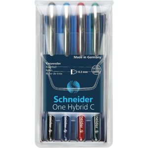 Schneider, Stylo, Roller One Hybrid C (4x) - Publicité Schneider, Stylo, Roller One Hybrid C (4x) - Publicité