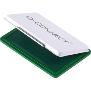 Q-Connect, Tampon encreur, Tampon encreur vert, taille : 2, dimension de l'empreinte : 110 x 70 mm - Publicité Q-Connect, Tampon encreur, Tampon encreur vert, taille : 2, dimension de l'empreinte : 110 x 70 mm - Publicité