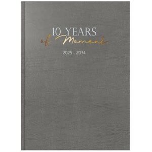 Rido Idé, Agenda, Calendrier de 10 ans (2025-2034) 10 Years of Moments (A4, 1 jour / 1 page) - Publicité Rido Idé, Agenda, Calendrier de 10 ans (2025-2034) 10 Years of Moments (A4, 1 jour / 1 page) - Publicité