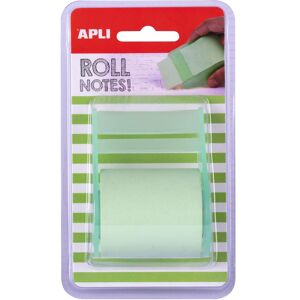 Apli, Notes adhésives, Pad autocollant, en rouleau, 50 mm x 8 m, blister, vert pastel (151 x 50 mm) - Publicité Apli, Notes adhésives, Pad autocollant, en rouleau, 50 mm x 8 m, blister, vert pastel (151 x 50 mm) - Publicité