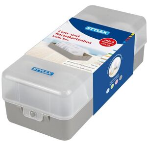 Stylex, Porte-cartes, Boîte d'apprentissage et de fiches (A8) - Publicité Stylex, Porte-cartes, Boîte d'apprentissage et de fiches (A8) - Publicité