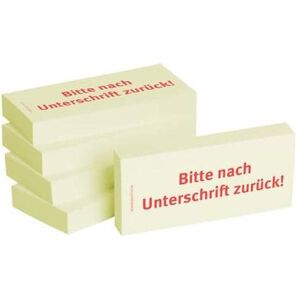 Bizstix, Notes adhésives, Note 'Sous-sc.retour' 75x35mm (75 x 35 mm) - Publicité Bizstix, Notes adhésives, Note 'Sous-sc.retour' 75x35mm (75 x 35 mm) - Publicité