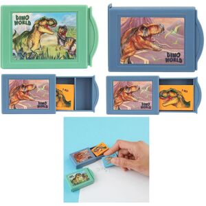 Depesche, Gomme + correcteur, Dino World Zaubergummi-Box - Publicité Depesche, Gomme + correcteur, Dino World Zaubergummi-Box - Publicité