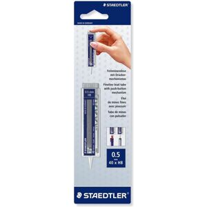 Staedtler Mines de crayon, Mines fines Mars Micro Carbon 0,5mm HB (40 pcs, 0.50 mm, HB) - Publicité Staedtler Mines de crayon, Mines fines Mars Micro Carbon 0,5mm HB (40 pcs, 0.50 mm, HB) - Publicité