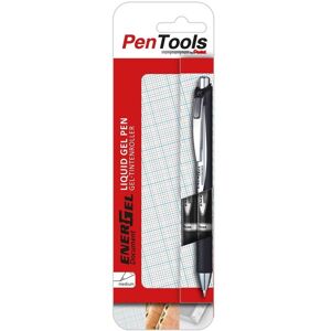 Pentel, Stylo, Roller à encre gel liquide EnerGel Document, étui de 2 pièces (2x) - Publicité Pentel, Stylo, Roller à encre gel liquide EnerGel Document, étui de 2 pièces (2x) - Publicité