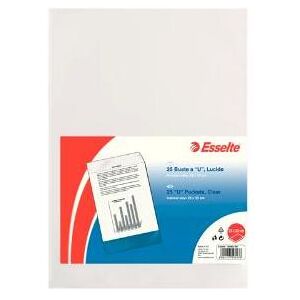 Esselte, Enveloppes, 395901300 enveloppe transparente 25 pcs (25 x 35 cm, 25x) - Publicité Esselte, Enveloppes, 395901300 enveloppe transparente 25 pcs (25 x 35 cm, 25x) - Publicité