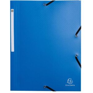 Exacompta, Porte-documents, Sammelmappe A4 mit Gummizugverschluss und 3 Klappen, Recycling-PP, Kollektion Opak (A4, 10x) - Publicité Exacompta, Porte-documents, Sammelmappe A4 mit Gummizugverschluss und 3 Klappen, Recycling-PP, Kollektion Opak (A4, 10x) - Publicité