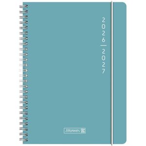Baier & Schneider, Agenda, Schülerkal.26/27Plain Blue.1072155117 (A5, 1 semaine / 2 pages) - Publicité Baier & Schneider, Agenda, Schülerkal.26/27Plain Blue.1072155117 (A5, 1 semaine / 2 pages) - Publicité