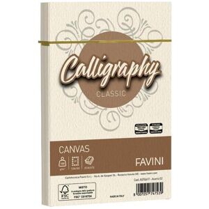 Favini, Enveloppes, Enveloppe calligraphique en toile Ivoire 25 pcs (25x) - Publicité Favini, Enveloppes, Enveloppe calligraphique en toile Ivoire 25 pcs (25x) - Publicité