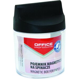 NoName, Aimant, Boîte magnétique pour agrafes, ronde, sans agrafes, transparente - Publicité NoName, Aimant, Boîte magnétique pour agrafes, ronde, sans agrafes, transparente - Publicité