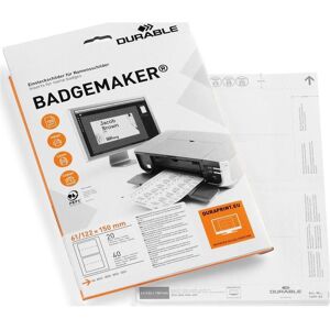 Durable, Panneau d'information, Étiquettes à insérer - Publicité Durable, Panneau d'information, Étiquettes à insérer - Publicité