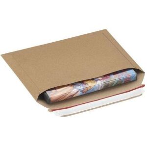 Raja, Pochette d'expédition + enveloppe à bulles, Enveloppes à dos cartonné PCF18 Marron 164 mm (1 pcs) - Publicité Raja, Pochette d'expédition + enveloppe à bulles, Enveloppes à dos cartonné PCF18 Marron 164 mm (1 pcs) - Publicité