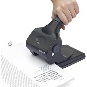 Rapesco Perforatrice, Perforateur pour dossiers ALU 65, capacité de perforation : 65 feuilles - Publicité Rapesco Perforatrice, Perforateur pour dossiers ALU 65, capacité de perforation : 65 feuilles - Publicité
