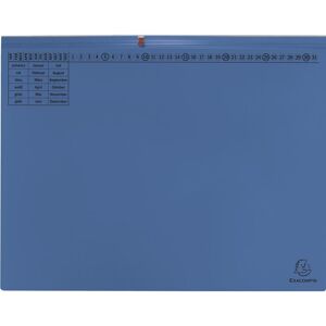 Exacompta, Porte-documents, 25 dossiers suspendus Exaflex carton bleu 2 x agrafage officiel (A4, 25 x) - Publicité Exacompta, Porte-documents, 25 dossiers suspendus Exaflex carton bleu 2 x agrafage officiel (A4, 25 x) - Publicité