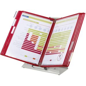 Tarifold, Panneau d'information, Système de plaques pochettes 434103 DIN A4 rouge avec 10 plaques pochettes - Publicité Tarifold, Panneau d'information, Système de plaques pochettes 434103 DIN A4 rouge avec 10 plaques pochettes - Publicité