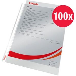 Esselte, Porte-documents, Pochettes A4 Transparent 55 microns PP (Polypropylène) (A4, 100x) - Publicité Esselte, Porte-documents, Pochettes A4 Transparent 55 microns PP (Polypropylène) (A4, 100x) - Publicité
