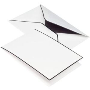 Rössler, Carte de vœux + papier à lettres, Porte-cartes courrier deuil A6 LD/C6 5/5 blanc (5 pcs) - Publicité Rössler, Carte de vœux + papier à lettres, Porte-cartes courrier deuil A6 LD/C6 5/5 blanc (5 pcs) - Publicité