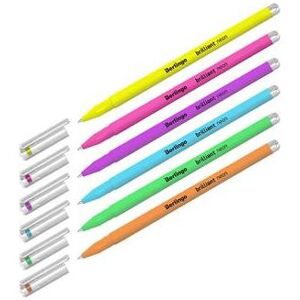 Berlingo, Stylo, Roller Gel, color, set 6 ksstk, 0.8mm, Brilliant Neon (6x) - Publicité Berlingo, Stylo, Roller Gel, color, set 6 ksstk, 0.8mm, Brilliant Neon (6x) - Publicité