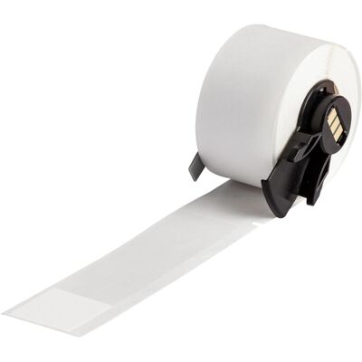 Brady, Rouleau d’étiquettes, M6-23-417, Vinyle auto-laminant, blanc/transparent, mat, 25.40 x 25.40 (101.60) mm, per (33.32 mm) - Publicité Brady, Rouleau d’étiquettes, M6-23-417, Vinyle auto-laminant, blanc/transparent, mat, 25.40 x 25.40 (101.60) mm, per (33.32 mm) - Publicité