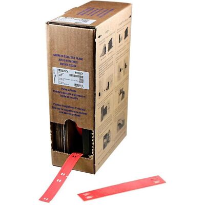 Brady, Rouleau d’étiquettes, BM7-10x60-7643-RD, Étiquettes Heatex, rouge, mat, 10.00 x 60.00 mm, non adhésives, gros rouleau (2 - Publicité Brady, Rouleau d’étiquettes, BM7-10x60-7643-RD, Étiquettes Heatex, rouge, mat, 10.00 x 60.00 mm, non adhésives, gros rouleau (2 - Publicité