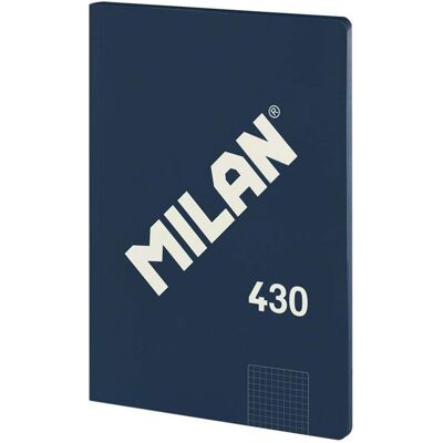 Milan, Cahier + bloc-notes, 57243G48B (A4, Quadrillé) - Publicité Milan, Cahier + bloc-notes, 57243G48B (A4, Quadrillé) - Publicité