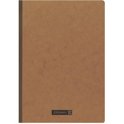 Brunnen, Cahier + bloc-notes, Cahier FACT!plus DIN A4 quadrillé marron 96 pp. (A4, Quadrillé) - Publicité Brunnen, Cahier + bloc-notes, Cahier FACT!plus DIN A4 quadrillé marron 96 pp. (A4, Quadrillé) - Publicité