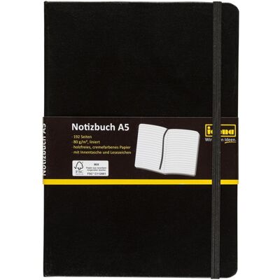 Idena, Cahier + bloc-notes, Carnet de notes (A4, A5, À rayures, Couverture rigide) - Publicité Idena, Cahier + bloc-notes, Carnet de notes (A4, A5, À rayures, Couverture rigide) - Publicité