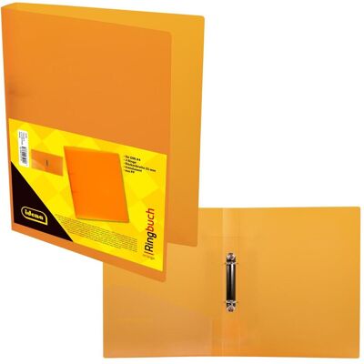 Idena, Classeur, Classeur à anneaux A4 PP orange 35mm 2 anneaux (A4, 35 mm) - Publicité Idena, Classeur, Classeur à anneaux A4 PP orange 35mm 2 anneaux (A4, 35 mm) - Publicité