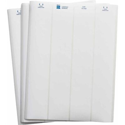 Brady, Étiquettes, LAT-14-747-1.5, polyester, mat, blanc, 47.63 x 33.78 mm, adhésif permanent, US letter, 4-bah - Publicité Brady, Étiquettes, LAT-14-747-1.5, polyester, mat, blanc, 47.63 x 33.78 mm, adhésif permanent, US letter, 4-bah - Publicité
