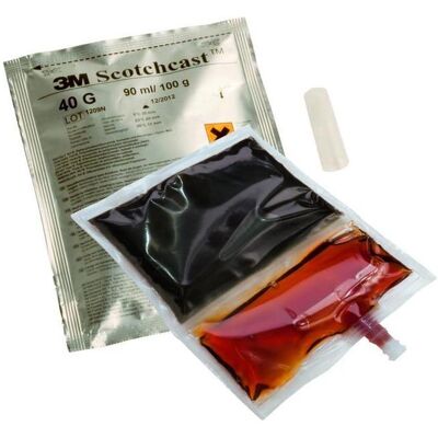 3M Colle, Electrical Scotchcast Resin 40 120g - Publicité 3M Colle, Electrical Scotchcast Resin 40 120g - Publicité