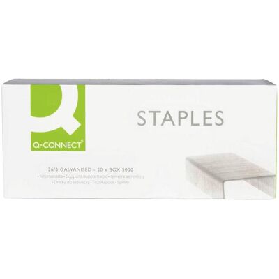 Q-Connect, Attaches, Staples (1000x) - Publicité Q-Connect, Attaches, Staples (1000x) - Publicité