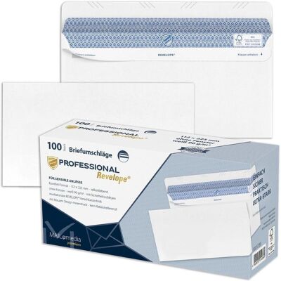 Mailmedia, Enveloppes, 30051789 Enveloppe REVELOPE, 112 x 225 mm, sans fenêtre (DL) - Publicité Mailmedia, Enveloppes, 30051789 Enveloppe REVELOPE, 112 x 225 mm, sans fenêtre (DL) - Publicité