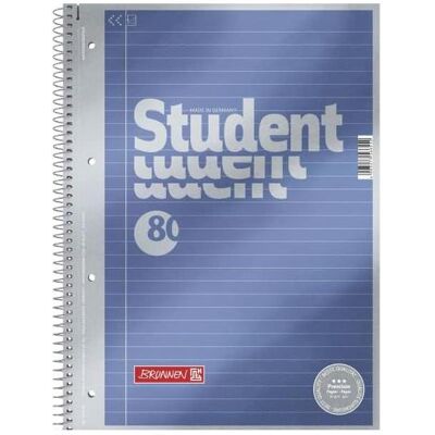 Brunnen, Cahier + bloc-notes, Premium (A4, À rayures, Couverture souple) - Publicité Brunnen, Cahier + bloc-notes, Premium (A4, À rayures, Couverture souple) - Publicité