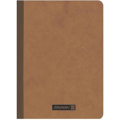 Brunnen, Cahier + bloc-notes, Cahier FACT!plus DIN A6 ligné marron 96 pp. (A6, À rayures, Couverture souple) - Publicité Brunnen, Cahier + bloc-notes, Cahier FACT!plus DIN A6 ligné marron 96 pp. (A6, À rayures, Couverture souple) - Publicité