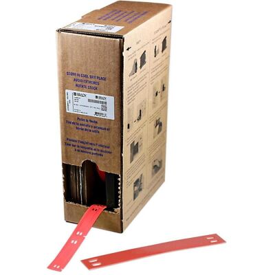 Brady, Rouleau d’étiquettes, BM7-10x75-7643-RD, Étiquettes Heatex, rouge, mat, 10.00 x 75.00 mm, non adhésives Grand rouleau (25 (10 mm) - Publicité Brady, Rouleau d’étiquettes, BM7-10x75-7643-RD, Étiquettes Heatex, rouge, mat, 10.00 x 75.00 mm, non adhésives Grand rouleau (25 (10 mm) - Publicité