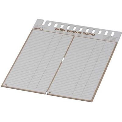 Arlac, Porte-cartes, Registre de remplacement - Publicité Arlac, Porte-cartes, Registre de remplacement - Publicité