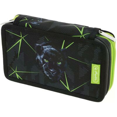 Herlitz, Trousse, Étui double 23 pcs. Wild Life - Publicité Herlitz, Trousse, Étui double 23 pcs. Wild Life - Publicité