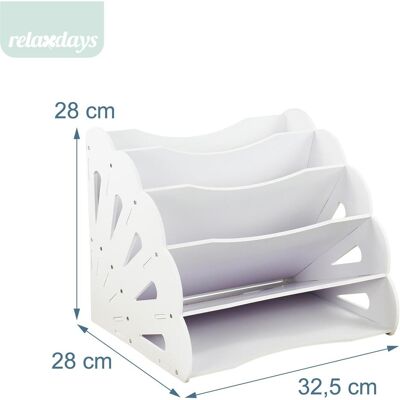Relaxdays, Archivage + classement, Trieur A4 MDF 5 compartiments (A4) - Publicité Relaxdays, Archivage + classement, Trieur A4 MDF 5 compartiments (A4) - Publicité