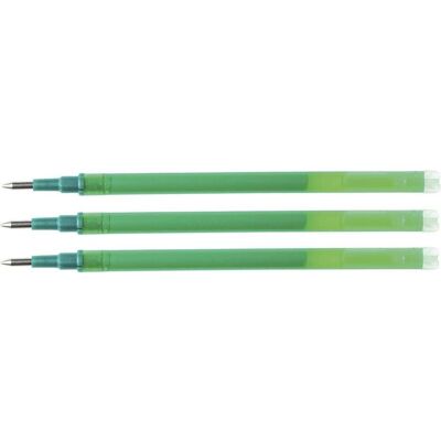 Q-Connect, Cartouche de rechange + encrier, Mine de stylo effaçable, 1,0 mm, 3 pcs, pendentif, vert (Vert, 0.70 mm, 3 pcs) - Publicité Q-Connect, Cartouche de rechange + encrier, Mine de stylo effaçable, 1,0 mm, 3 pcs, pendentif, vert (Vert, 0.70 mm, 3 pcs) - Publicité