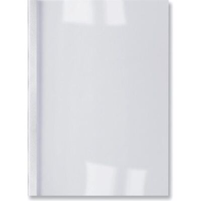GBC Chemises à reliure thermique ThermaBind BusinessLine cuir, Relieuse : accessoires, Blanc - Publicité GBC Chemises à reliure thermique ThermaBind BusinessLine cuir, Relieuse : accessoires, Blanc - Publicité